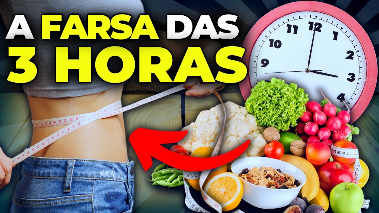 A VERDADE sobre COMER DE 3 EM 3 HORAS