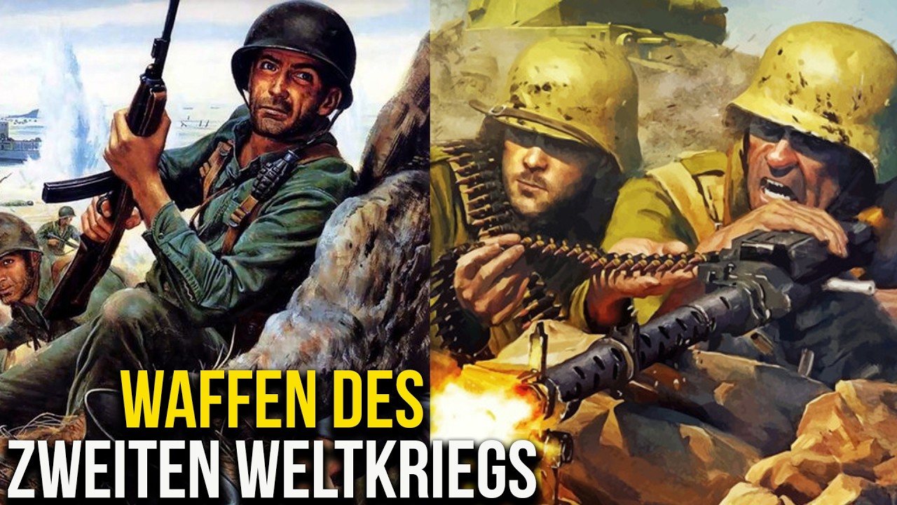 Alle Brutalen Waffen des Zweiten Weltkriegs - Alle Nationen