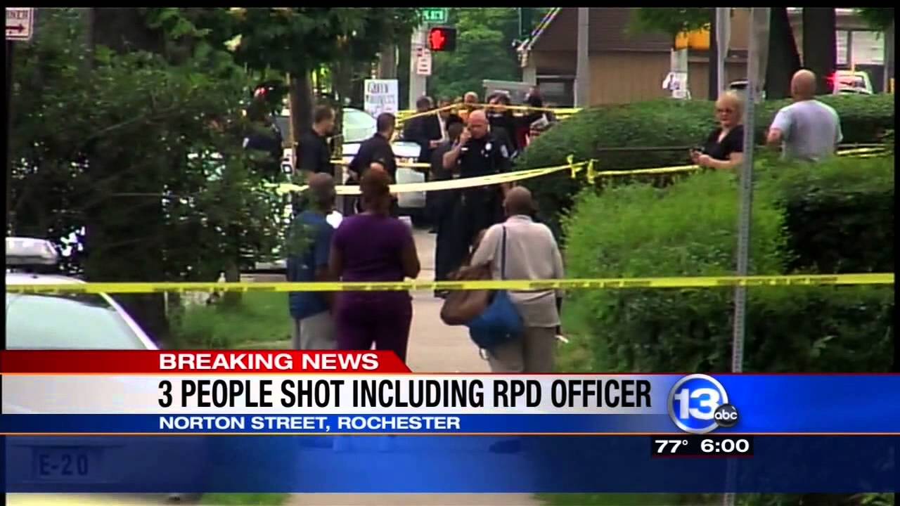 Rochester Police Officer Shot