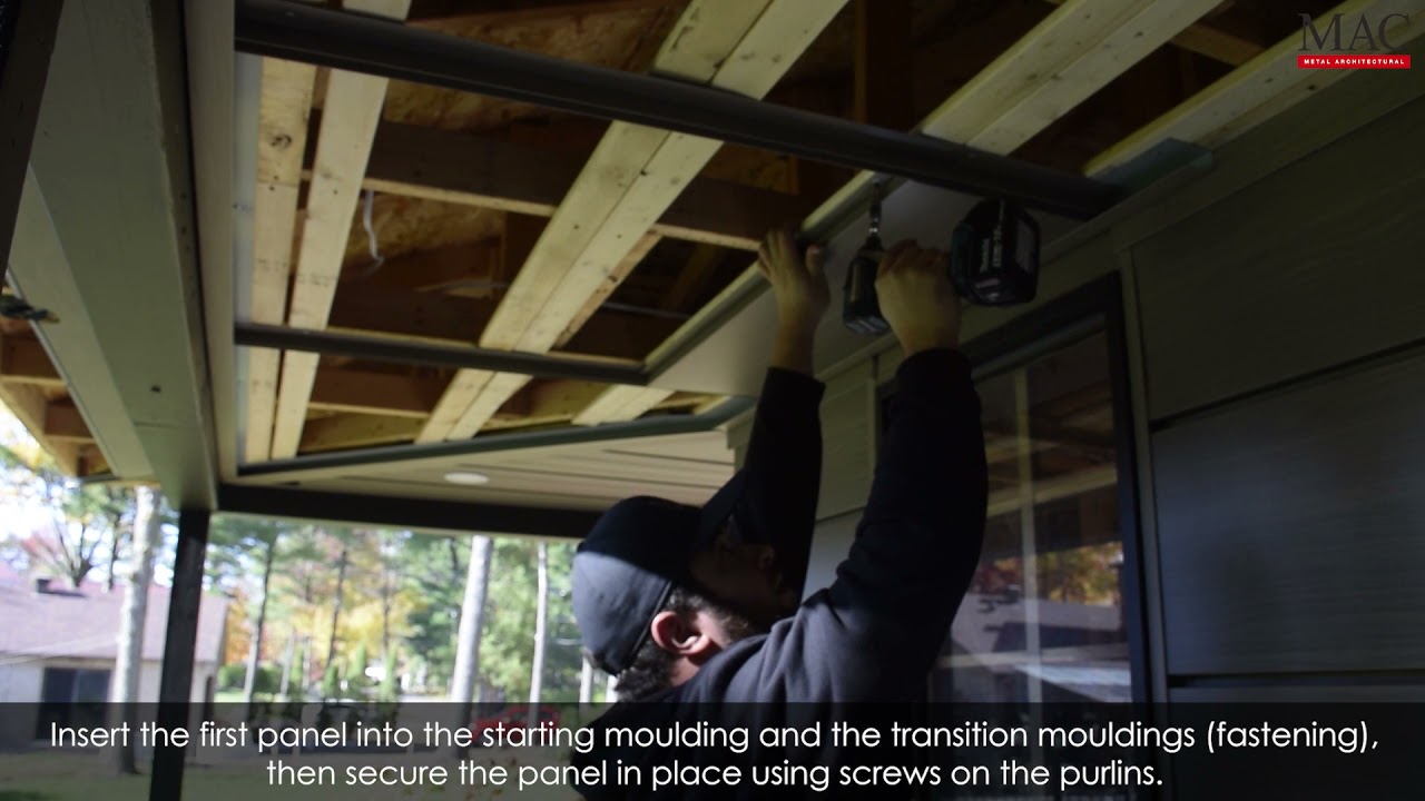 Polymac, Soffit installation EN