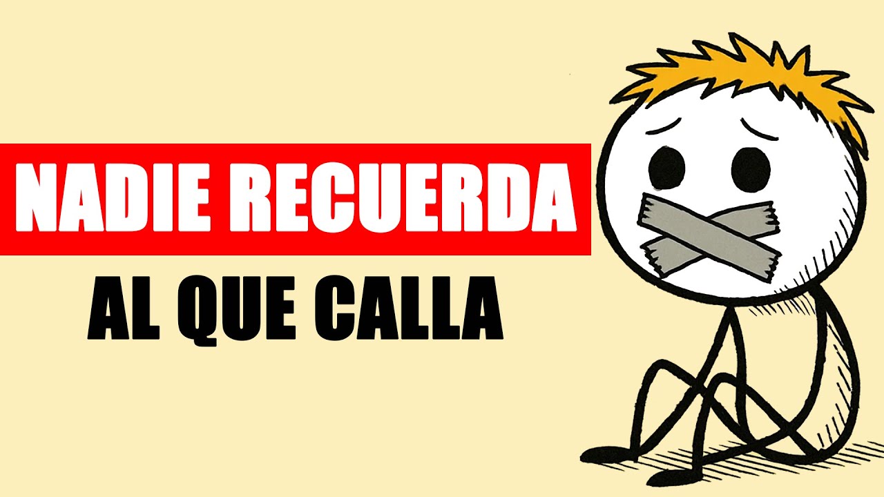 No te recuerdan porque nunca dices nada real