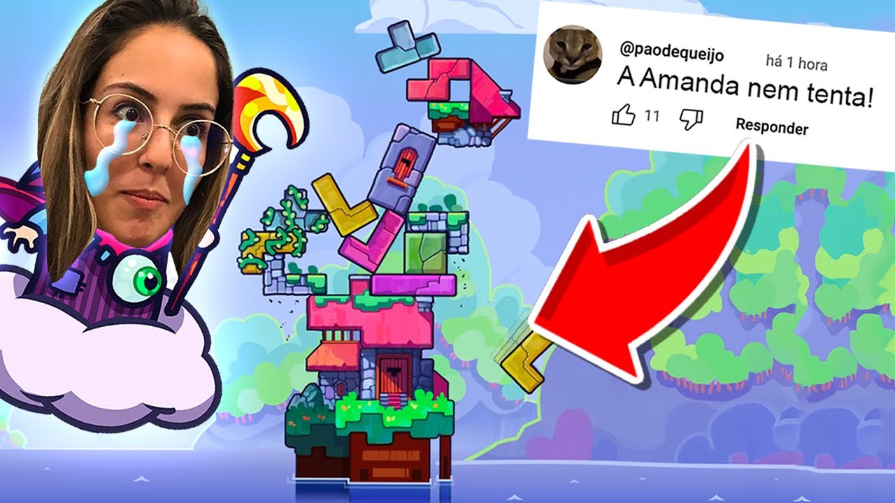 CARACA MAS ELA NEM TENTA | TRICKY TOWERS