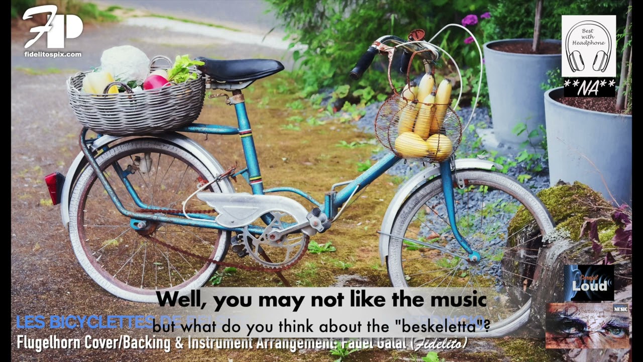 Les Bicyclettes de Belsize (Engelbert Humperdinck) Flugelhorn Cover/Backing & Instrument Arrangement