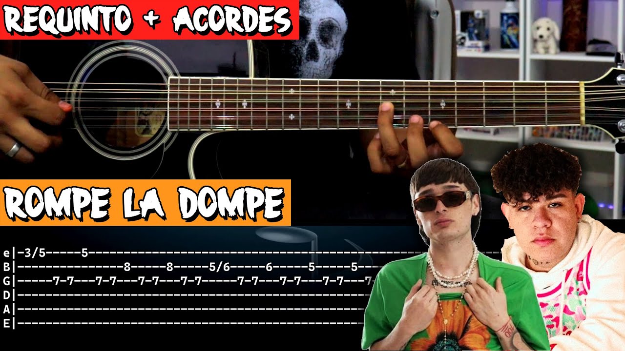 Tutorial | Rompe La Dompe | Peso Pluma x Óscar Maydon x Junior H x Alexis Fierro | Requinto | Acorde