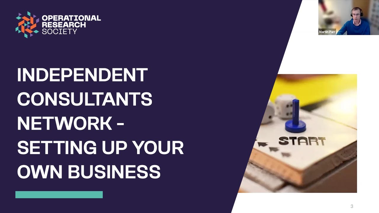 Independent Consultants Network - Setting up your own business