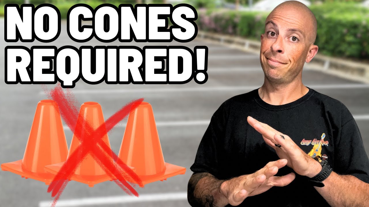 5  Motorcycle Maneuvers To Practice With ZERO Cones!