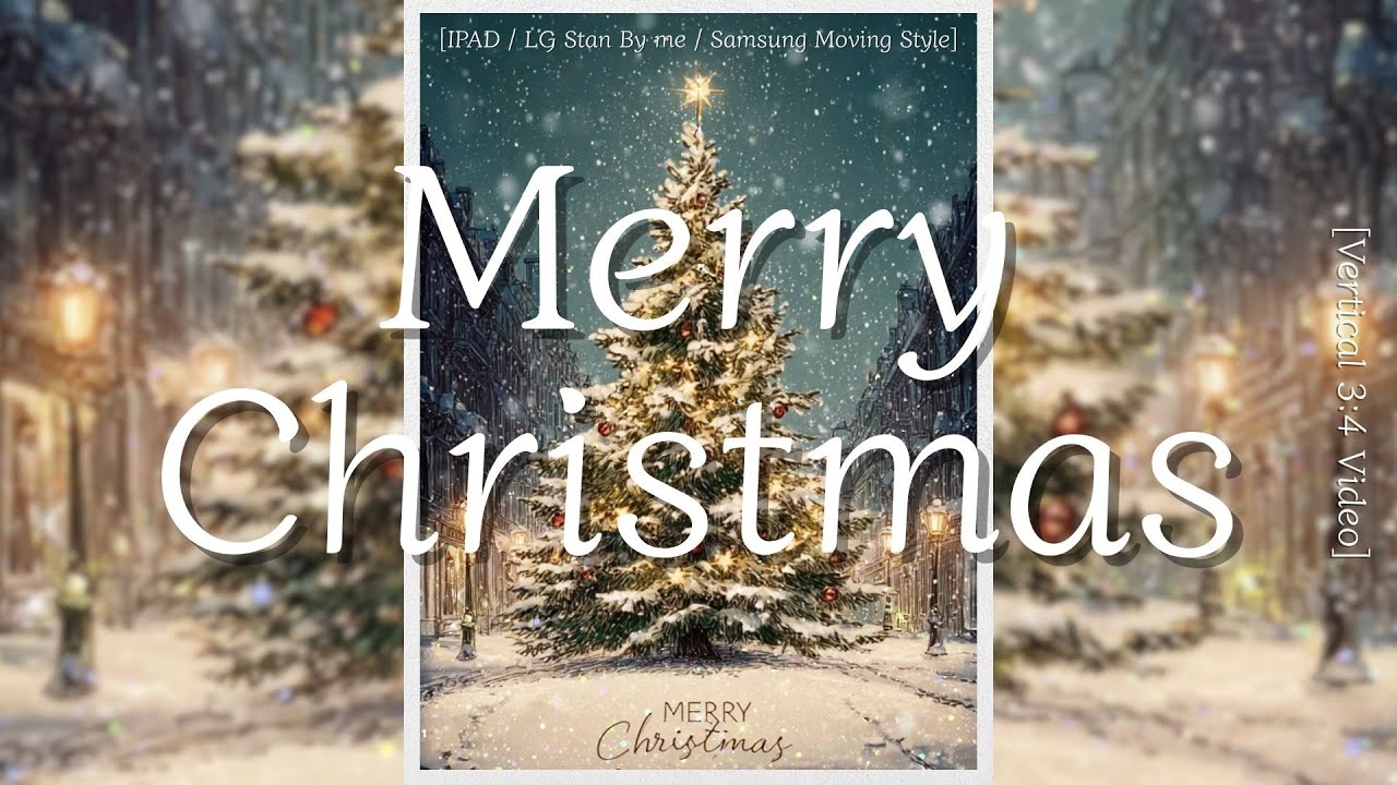 [3:4 세로영상 / 1시간] 🎧 Playlist 🎶JAZZ 캐롤  모음.zip❄️  🎄🎅🏻 | 올해 가장 듣고 싶은 크리스마스 캐롤 모음🎶