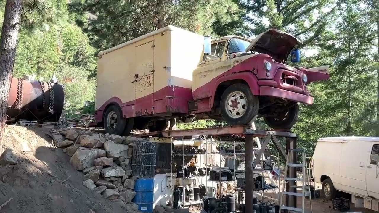 My redneck Spring Project for 2025 Truck Covered storage Aria