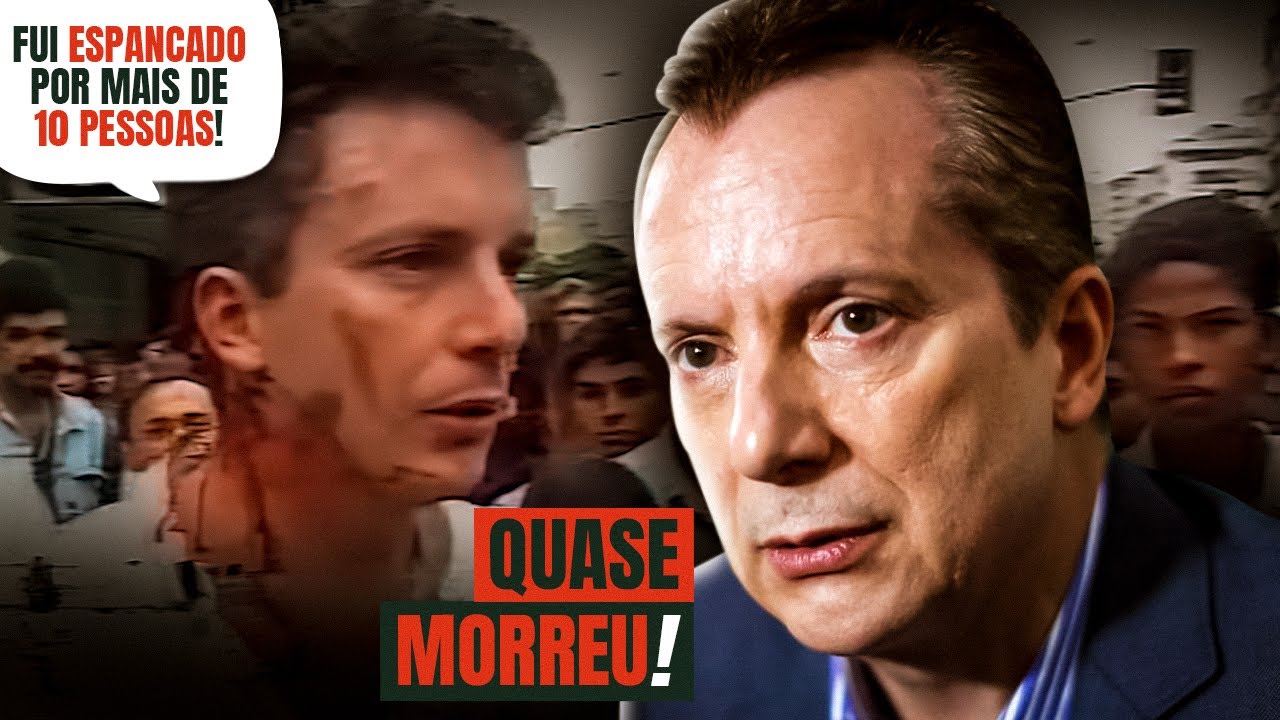 QUASE MORREU, CELSO RUSSOMANNO FOI ESPANCADO NUMA REPORTAGEM