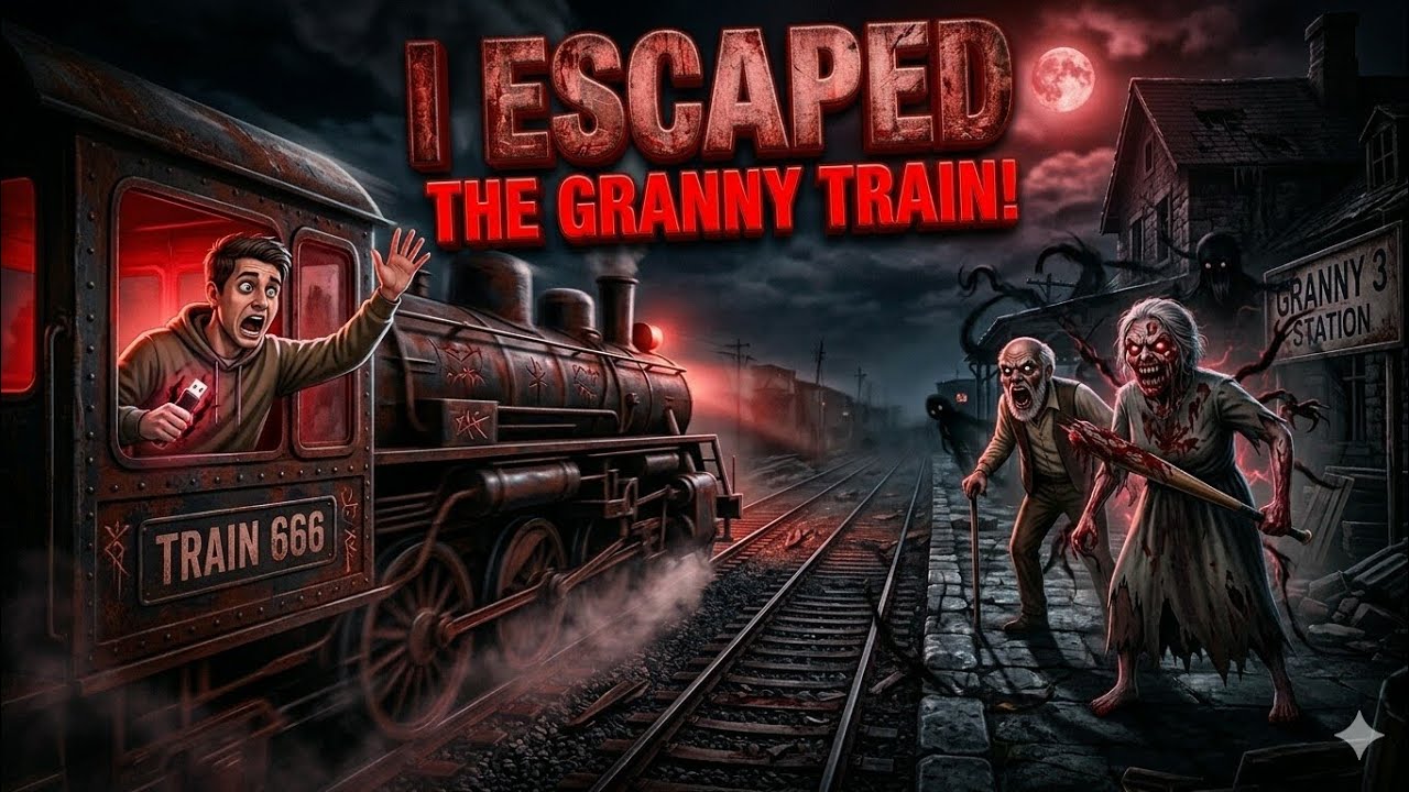 BYE BYE GRANNY! 🚂 The Ultimate Train Escape (Granny 3)