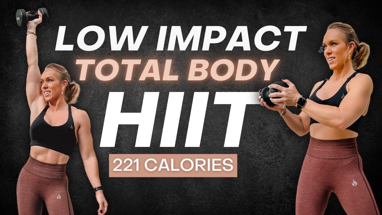 Low Impact Dumbbell HIIT 🔥 30-Min No Repeat Workout