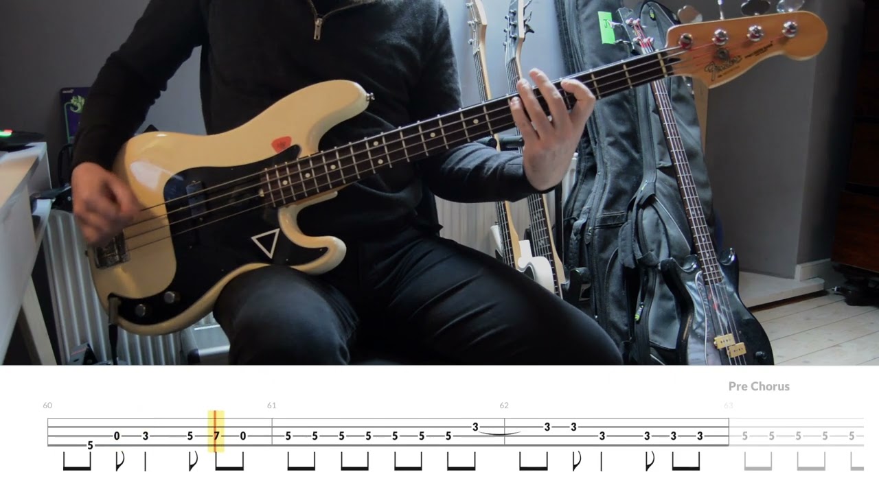 Ghost - Griftwood - Bass Cover (with tab!)