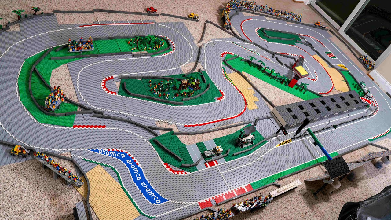 Building the LEGO Spanish GP! | Timelapse