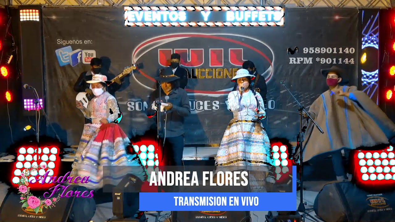 ANDREA FLORES, 1er. CONCIERTO VIRTUAL 2020 (MIX 2)