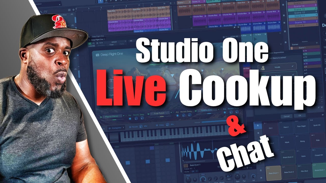 Studio One Pro 7.2 Live Cook Up & Chatting 🔥
