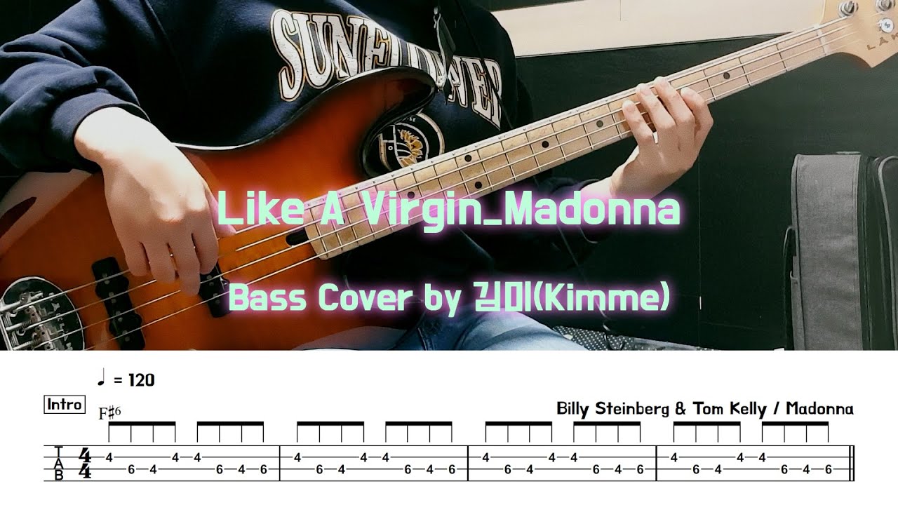 Like A Virgin_Madonna_Bass Cover