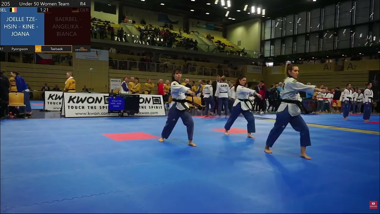 2026-02-21 German Open Poomsae 2026 Joëlle TIETERICKX U50 Women Team R4