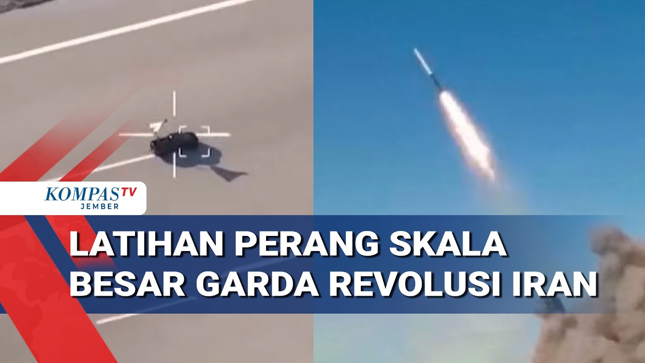 Skala Besar! Garda Revolusi Iran Gelar Latihan Perang di Teluk Persia, Libatkan Drone dan Rudal