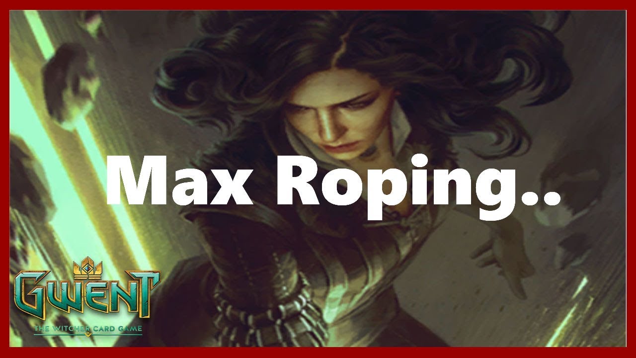Gwent | Max Roping.. [Monsters] (Gameplay/Commentary)