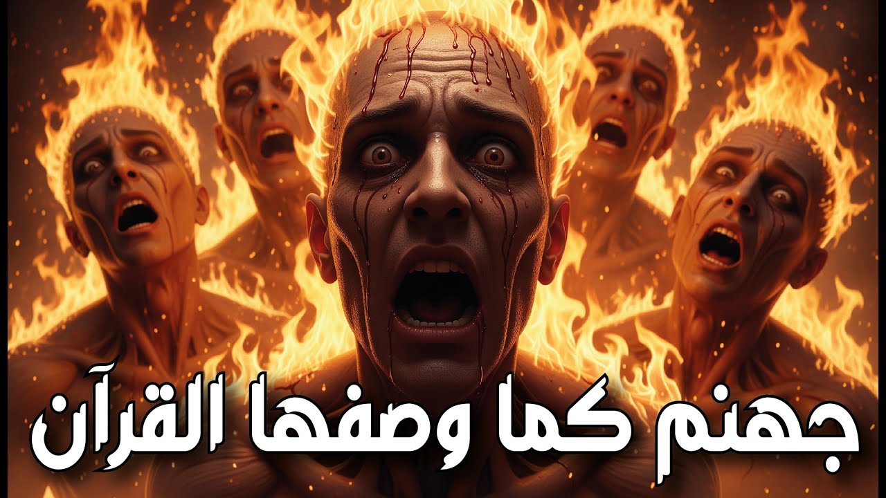 جهنم كما وصفها القرآن… مشاهد تفوق خيال البشر 🔥😱