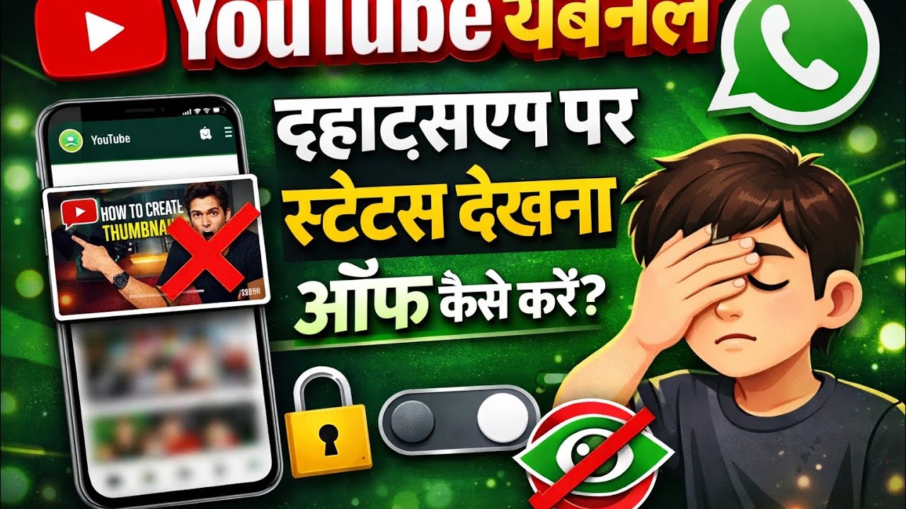WhatsApp का Status कैसे बंद करें? (2026 नया तरीका)
