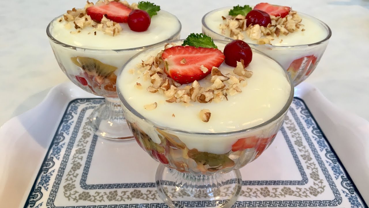 Dondurma kimi bir SÜDLÜ DESERT. Hazırla iftara qoy süfrəyə, yeyənlər fərəhlənsin.