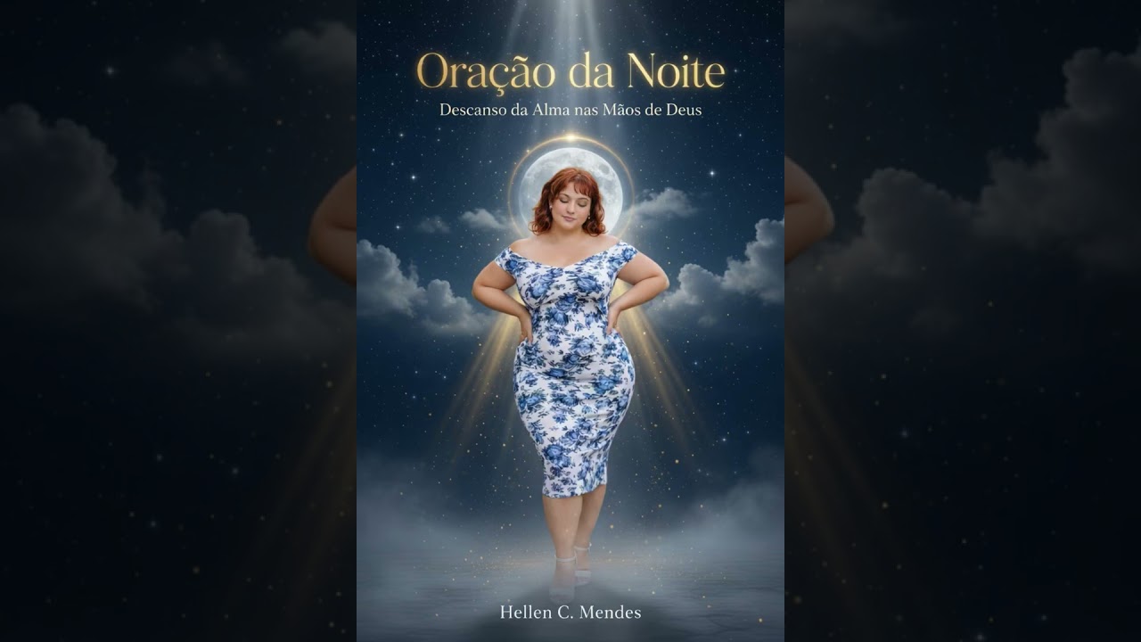 🌙 ORAÇÃO DA NOITEDescanso da Alma nas Mãos de Deus- Autora Hellen C.Mendes
