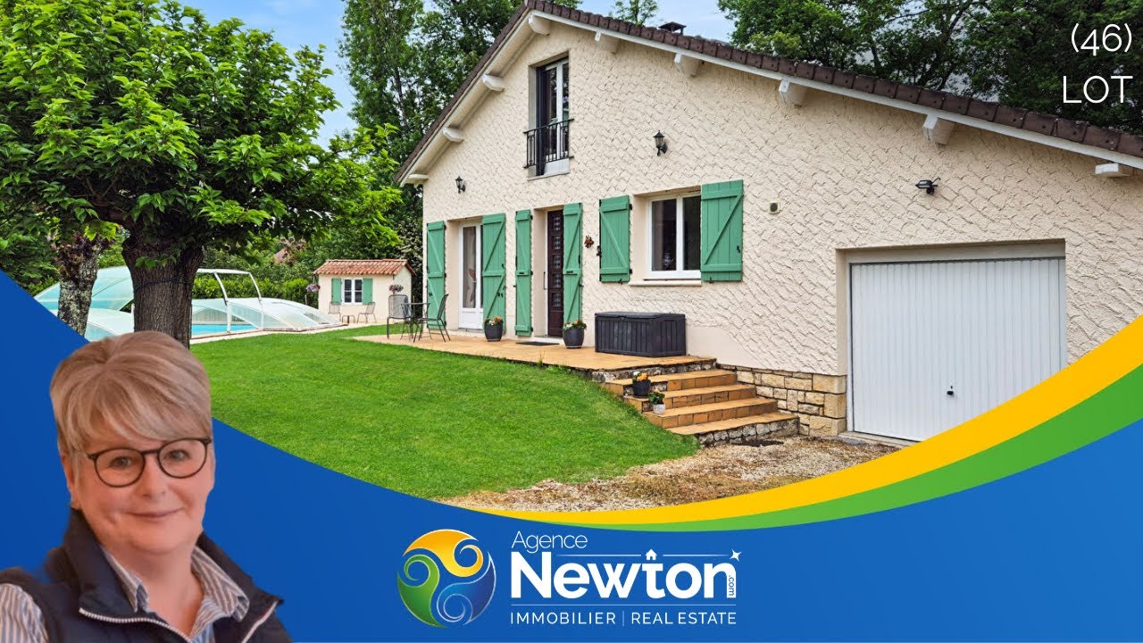 PROPERTY FOR SALE- Charming French Home with Pool & Countryside Views | House for Sale in the Lot