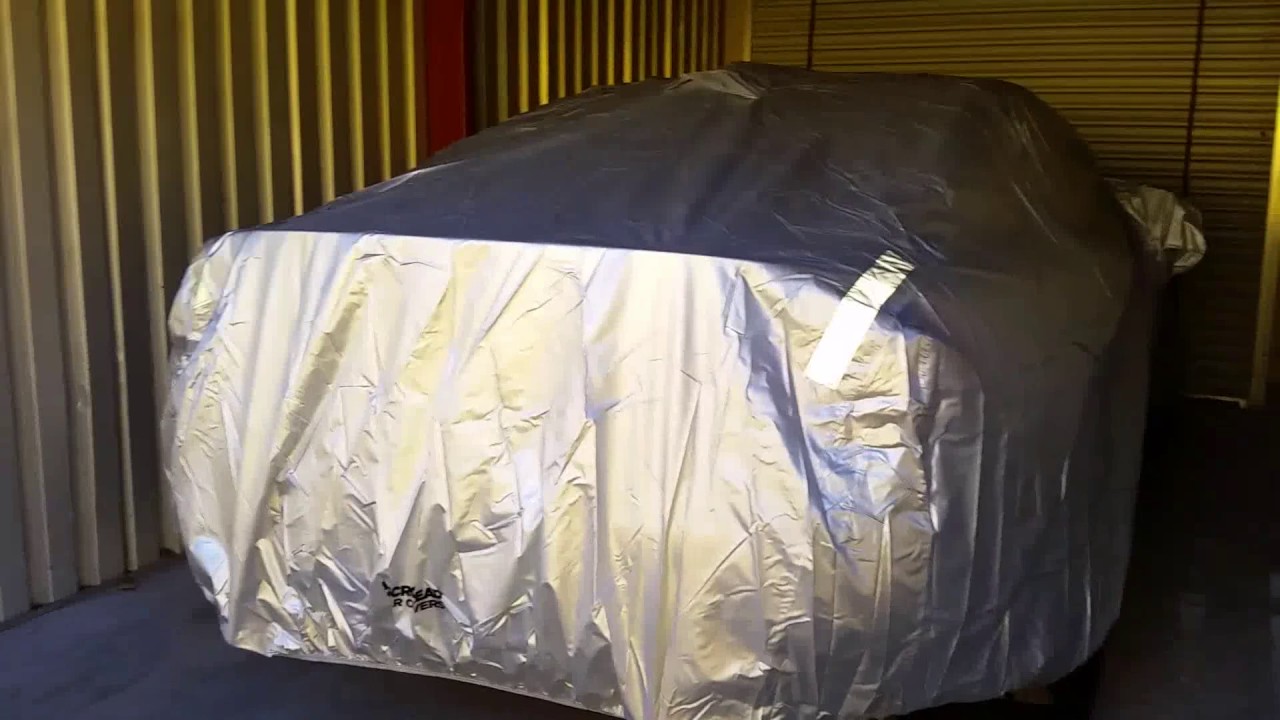 BMW 435 Winter Storage with Microbead Semi Fit Cover