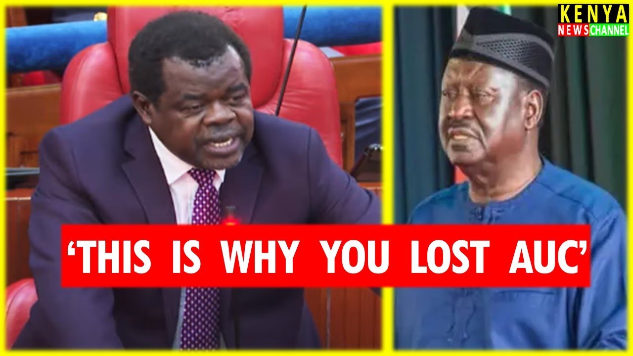 DRAMA erupts in Senate as Senator Okiyah Omtatah reacts to Raila loss in AUC Election for Chair