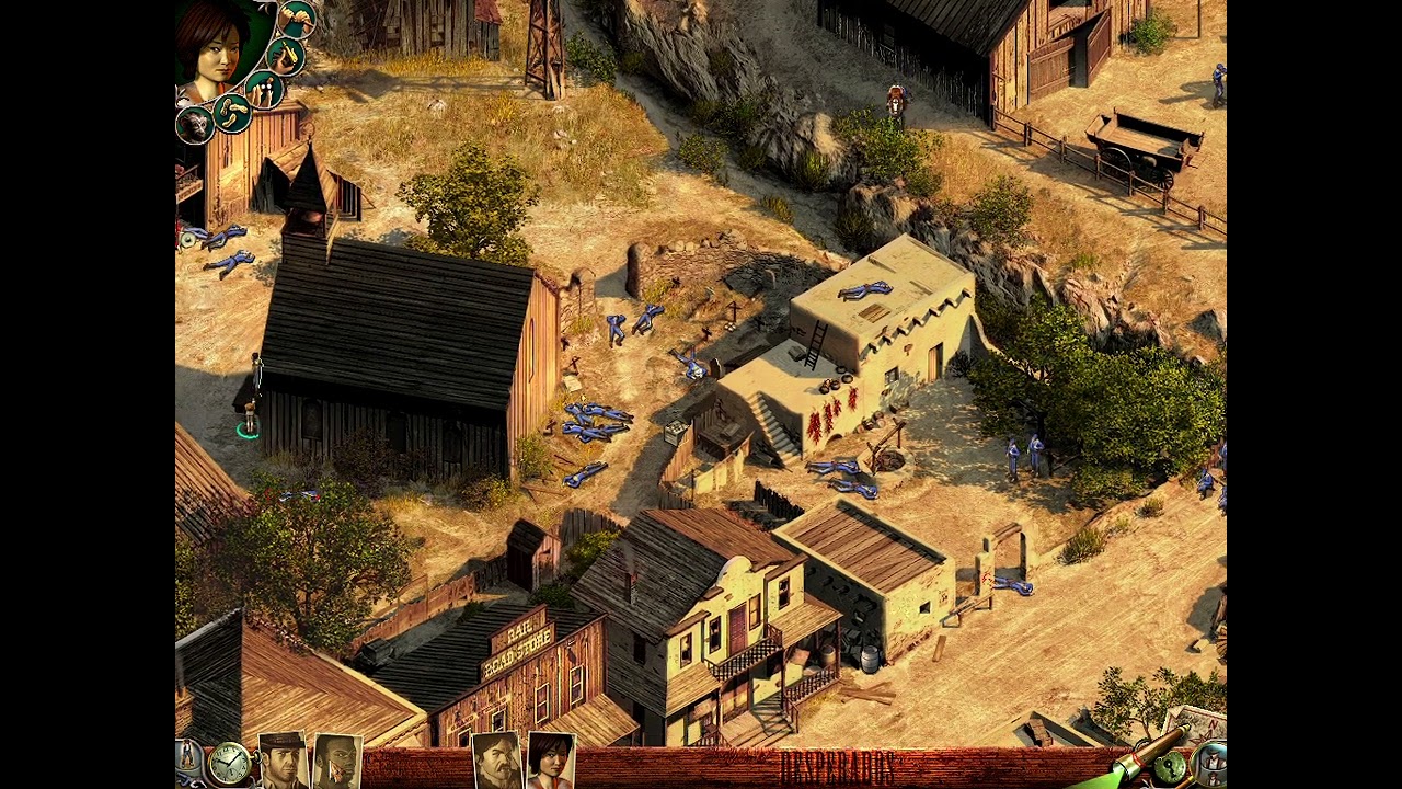 Desperados: Wanted Dead or Alive Mission 21 (no save, kill all)