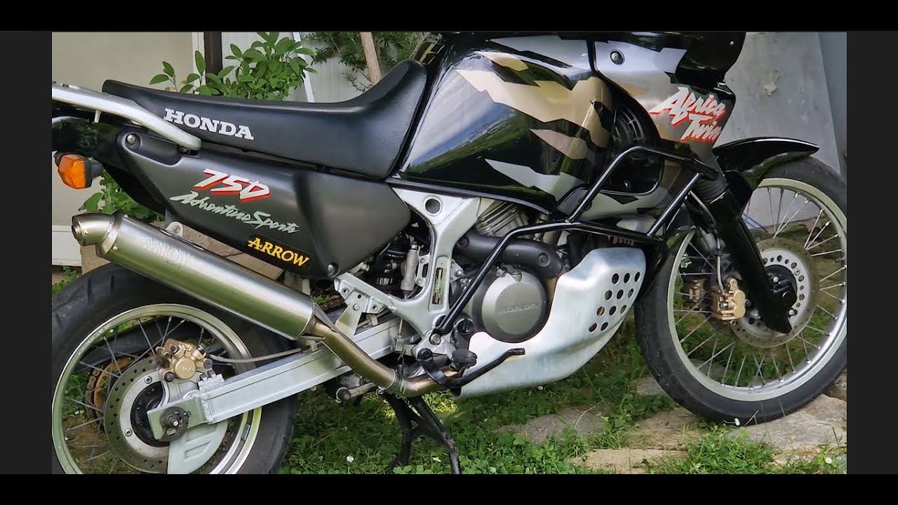 HONDA Africa twin 750 - cambio frizione e nuovo scarico completo arrow