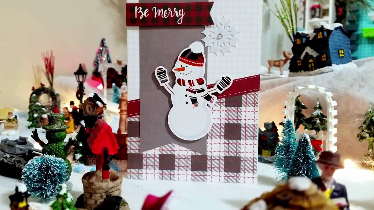 5 новогодний открыток/Скрапбукинг для начинающих/ Photo Play/ Mad 4 Plaid CHRISTMAS/ Часть 2