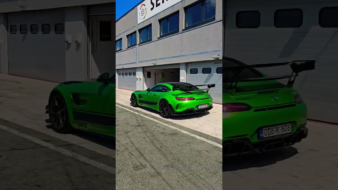 Tuner car TIKT performance AMG GTR💚#carspotting #automobile #richpeopleliving #millionaire #tunercar