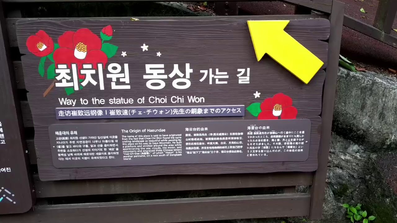 Busan Geographic #8 Professor Wescoat's Dongbaekseom Tour
