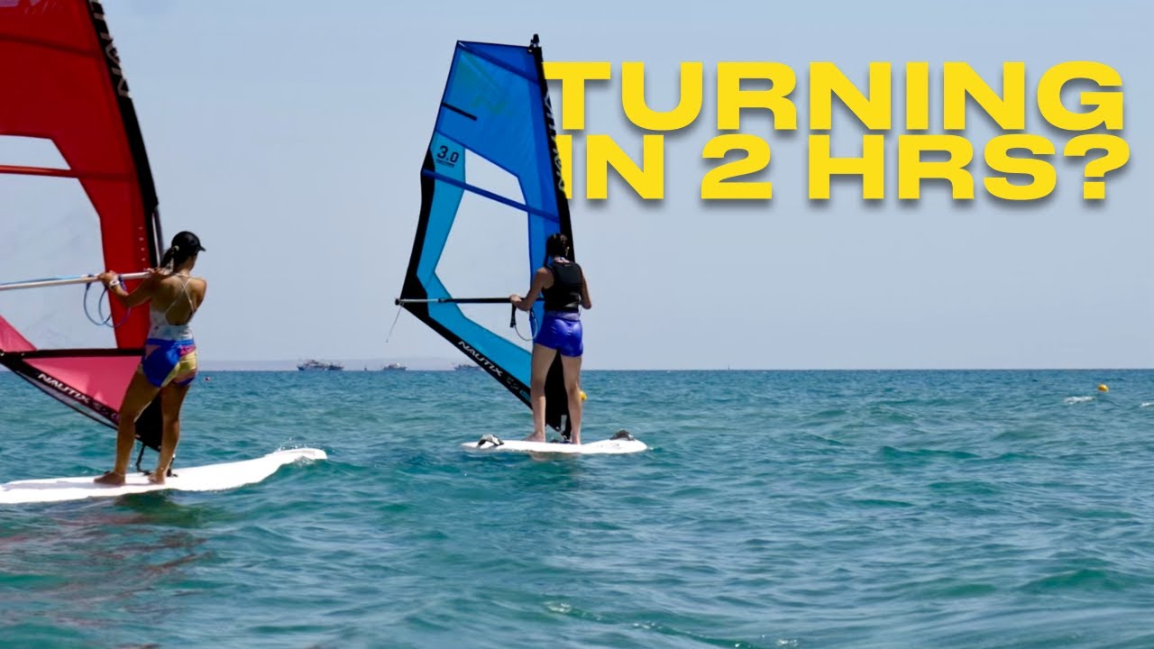 How much it actually takes to learn windsurfing?