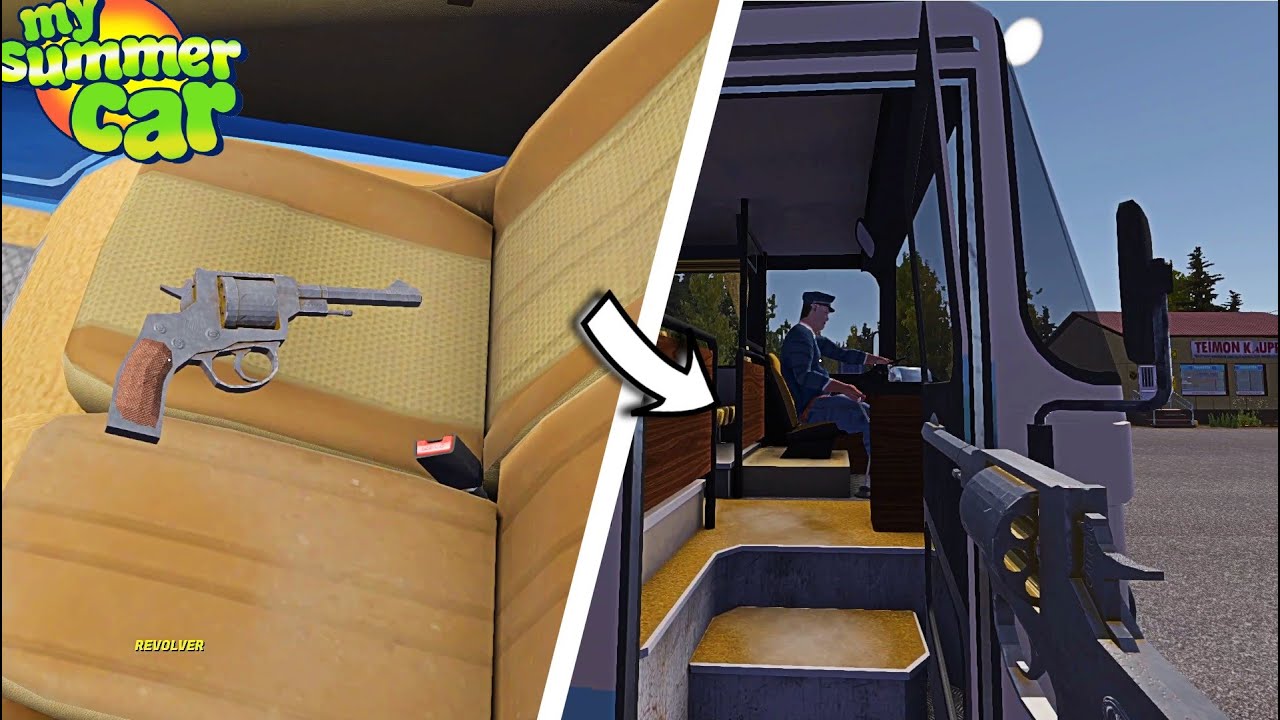 NEW WORKING REVOLVER WITH BULLETS | My Summer Car Mod #7