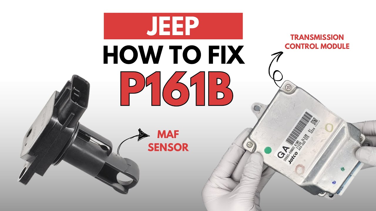 Jeep : How to Fix the P161B Engine Error Code with 2 Methods