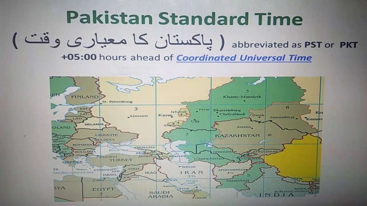 Pakistan standard time