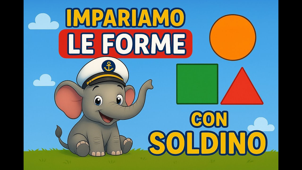 Le Forme geometriche  | Video Educativo per Bambini dai 3 ai 6 anni