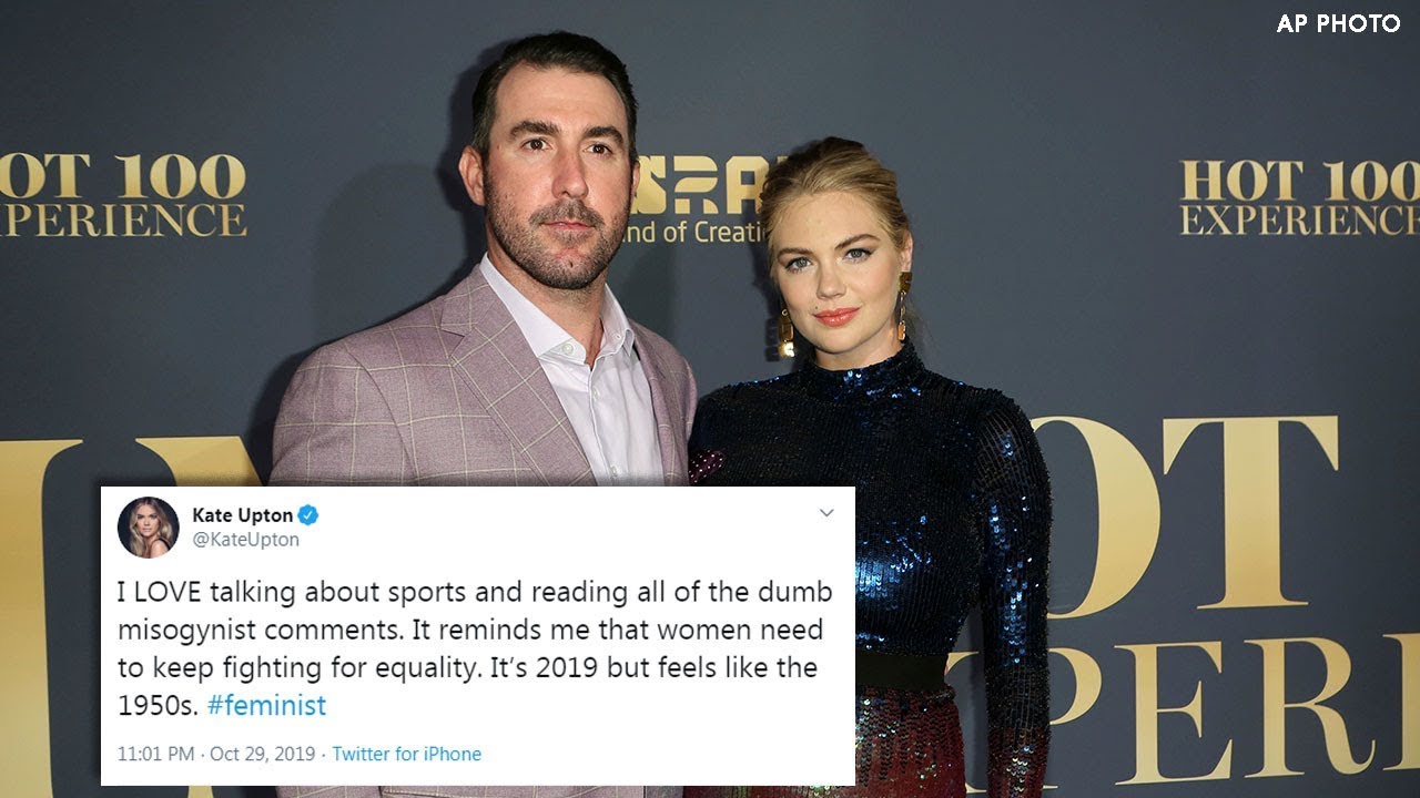 Kate Upton slams 'misogynist comments' about tweet