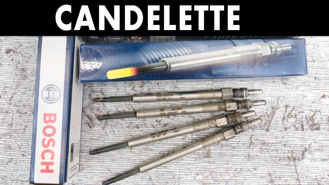 CAMBIO CANDELETTE  DIESEL e VERIFICA CENTRALINA