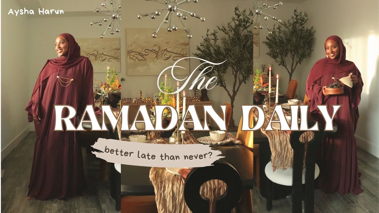 The Ramadan Daily Is Back! | Decorating my home for Ramadan + where I've been... | Aysha Harun