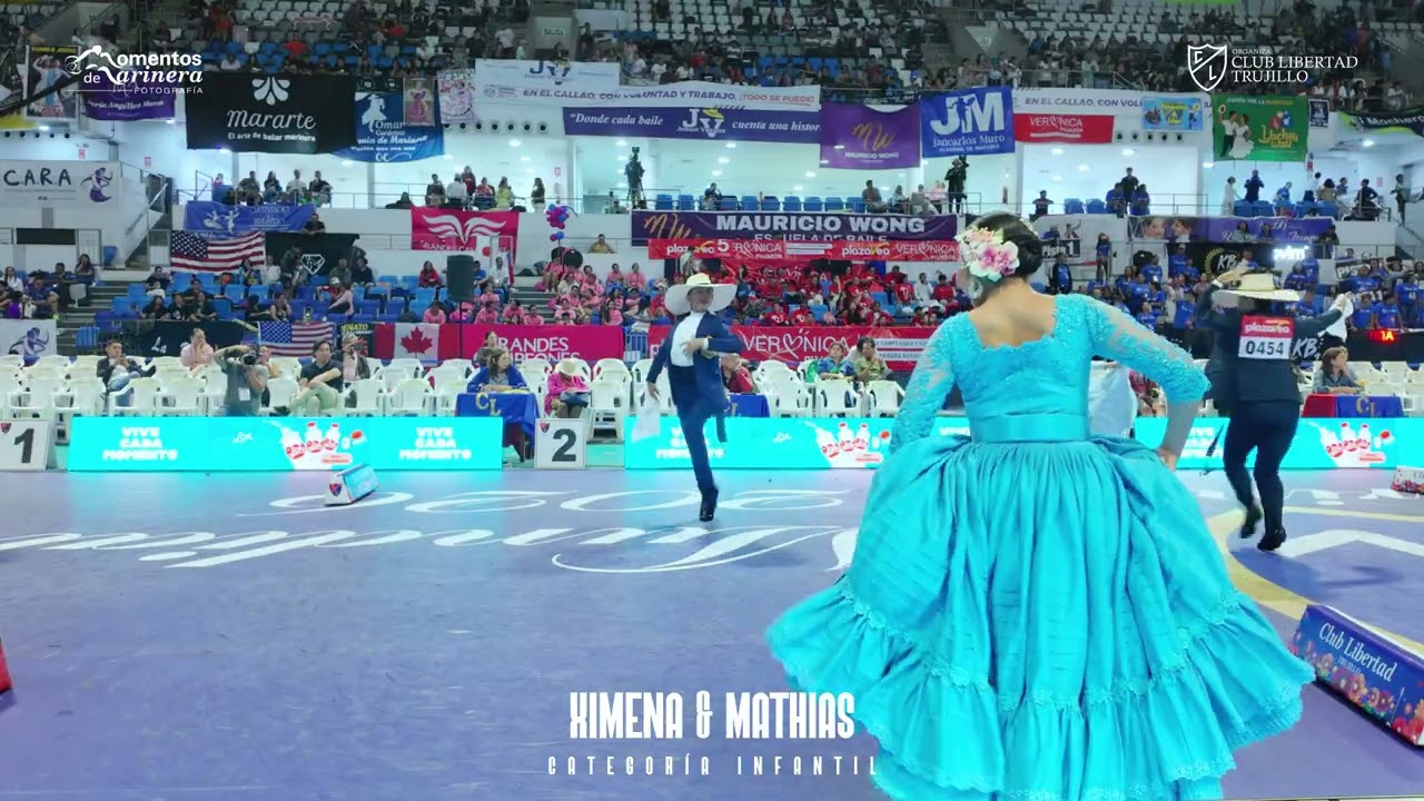 Mundial 2026 Cat. Infantil Mathías Flores y Ximena Bonilla