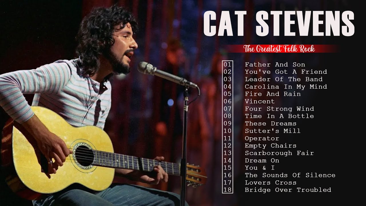 CAT S T E V E N S - CAT S T E V E N S Greatest Hits Full Album 2022 💗
