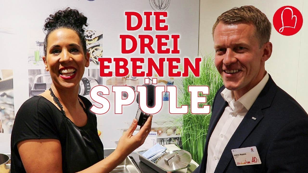 Die drei Ebenen Spüle