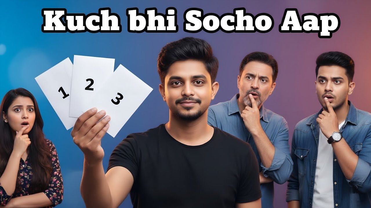 Socho Kuch Bhi 🤯 | Free Choice Prediction Mentalism Mind Reading Hindi