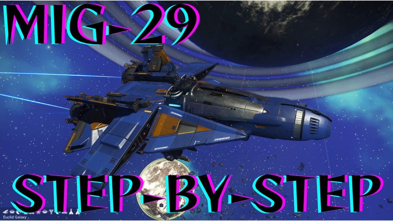 How to Build a MiG-29 in No Man’s Sky (Under 6 Minutes)