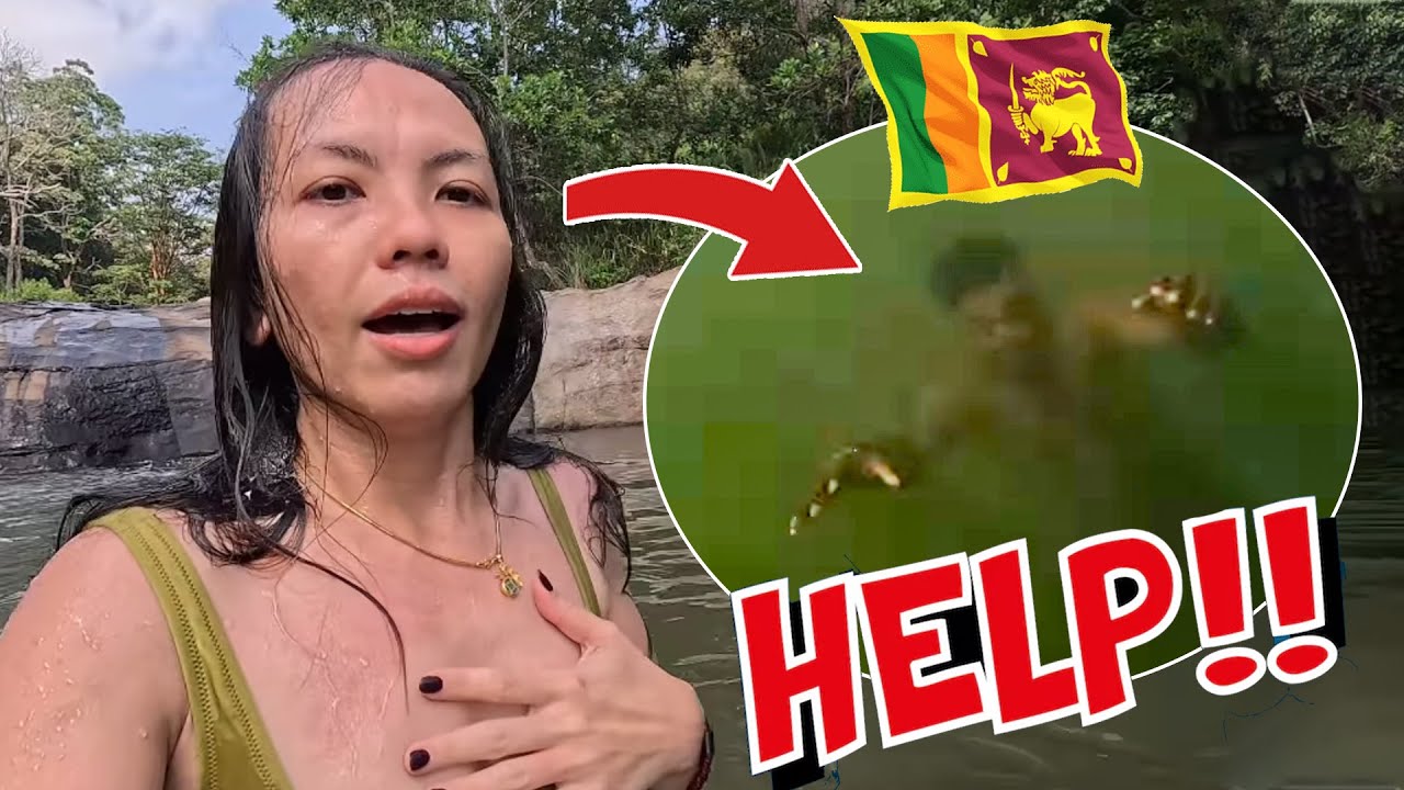 Malaysian girl rescue srilankan boy | Farah Putri Mulyani | diyaluma falls