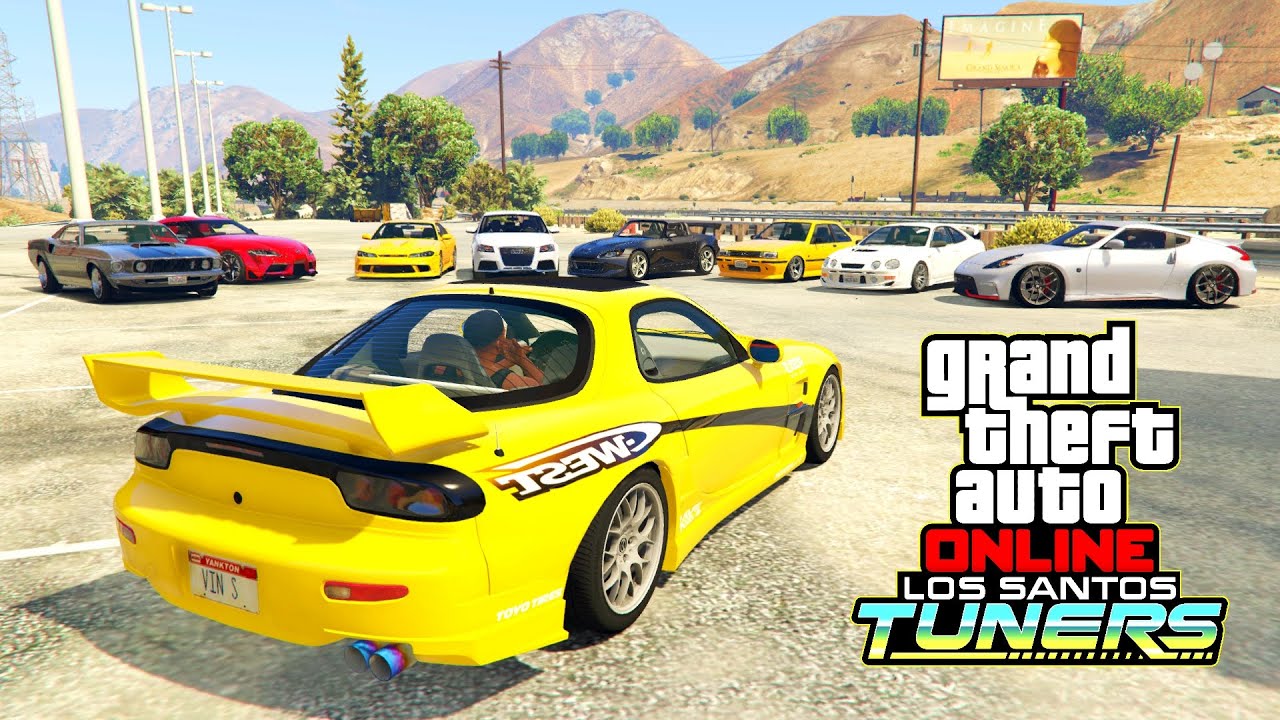 DLC LOS SANTOS TUNERS PRÉSENTATION DES 10 VÉHICULES